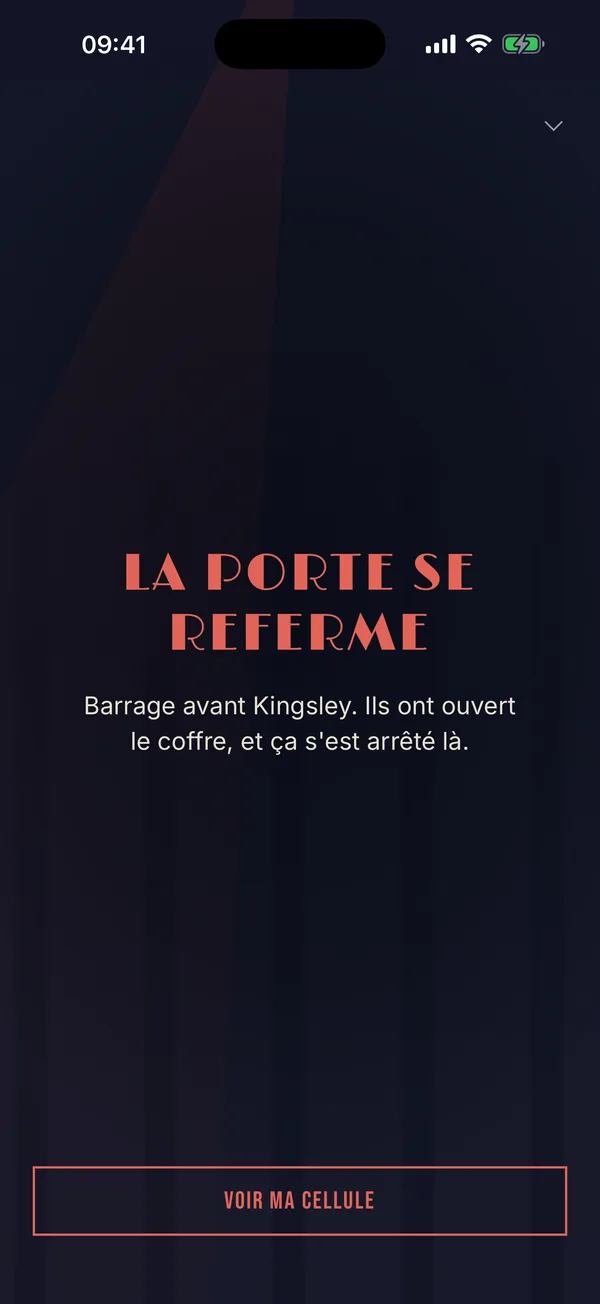 Barrage avant Kingsley : la police a ouvert le coffre, le joueur est arrêté.